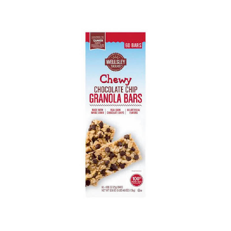 Chewy Chocolate Chip Muesli Bars - The Organised Housewife